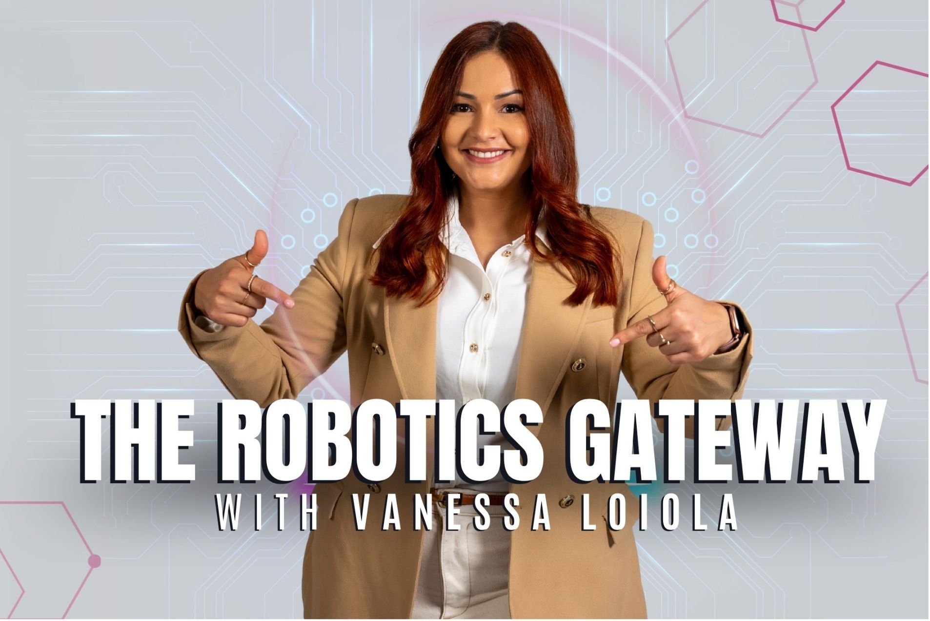 Vanessa Loiola presenting The Robotics Gateway training programme